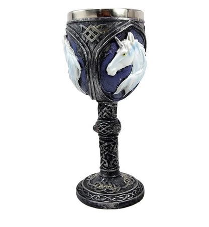Goth Unicorn Goblet